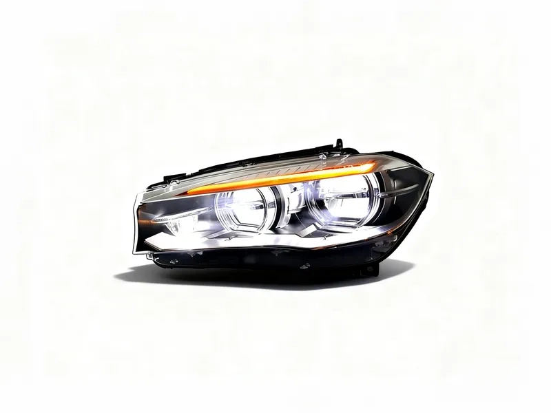 14+ BMW X5 X6 Full LED Headlight DRL Assembly