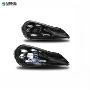 07+ Cayenne LED Headlights: DRL Projector 957 Upgrade