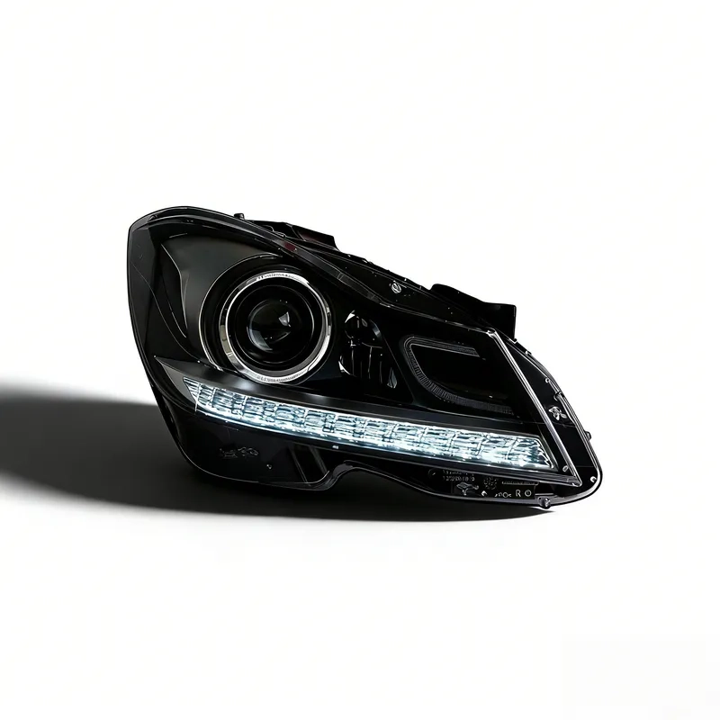 2011+ Mercedes W204 Headlights LED DRL Projector 2011+ Mercedes W204 Headlights LED DRL Projector