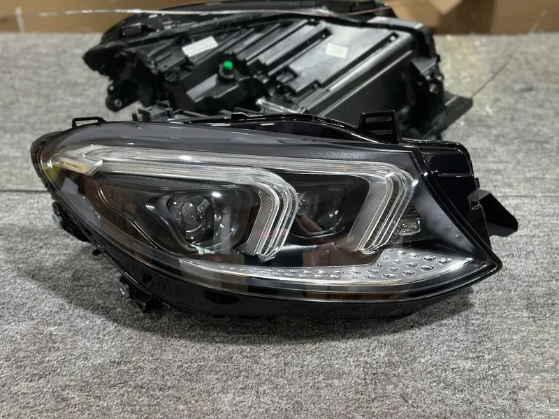 15+ Mercedes GLE LED Headlight Assembly DRL Flowing