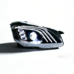 06+ Mercedes S-Class LED Headlights W221 3-Bar DRL