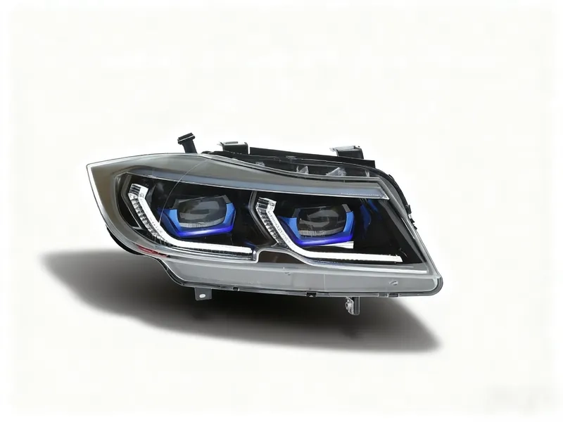 05+ BMW 3 Series E90 LED Headlights Sequential DRL