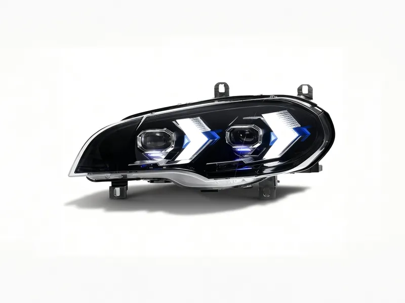 07+ BMW X5 LED Headlights E70 DRL Upgrade