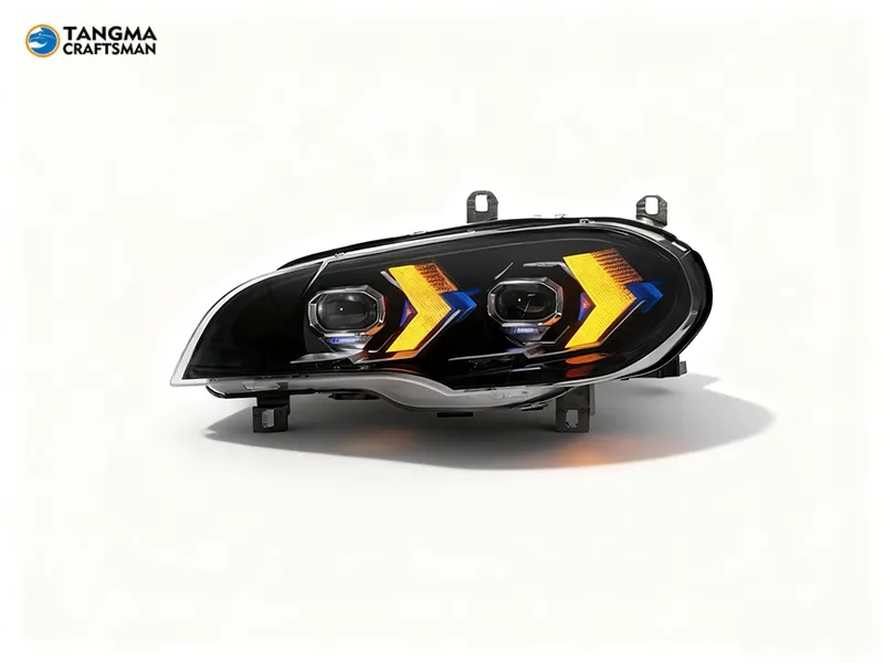 07+ BMW X5 LED Headlights E70 DRL Upgrade