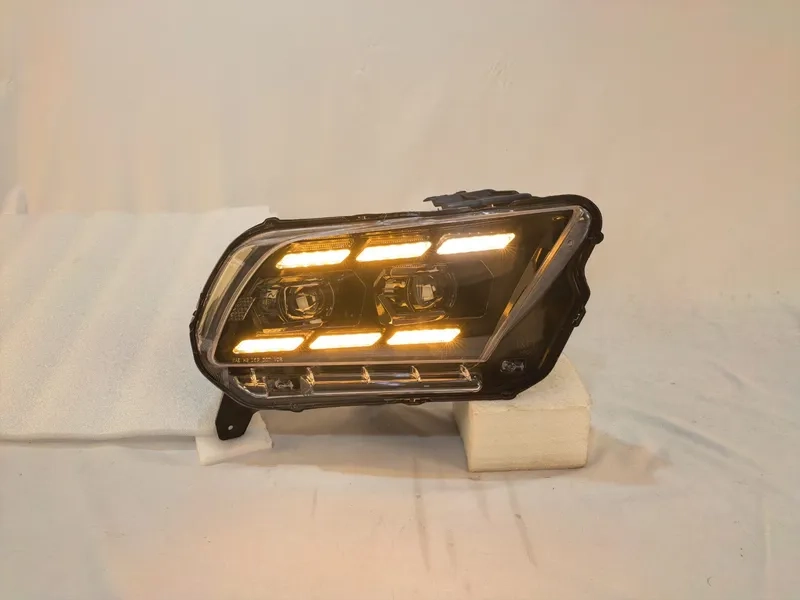 09+ Ford Mustang LED Headlights with DRL Projector