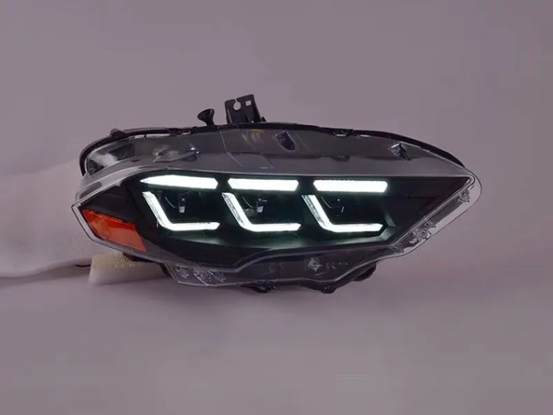 18+ Ford Mustang LED Headlights with DRL Projector