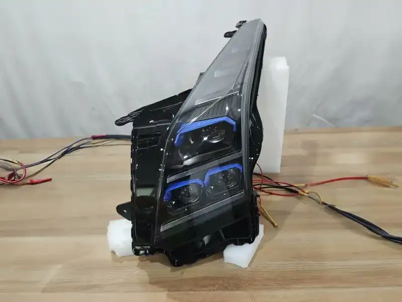 14+ Cadillac ATS LED Headlights Blue DRL Sequential