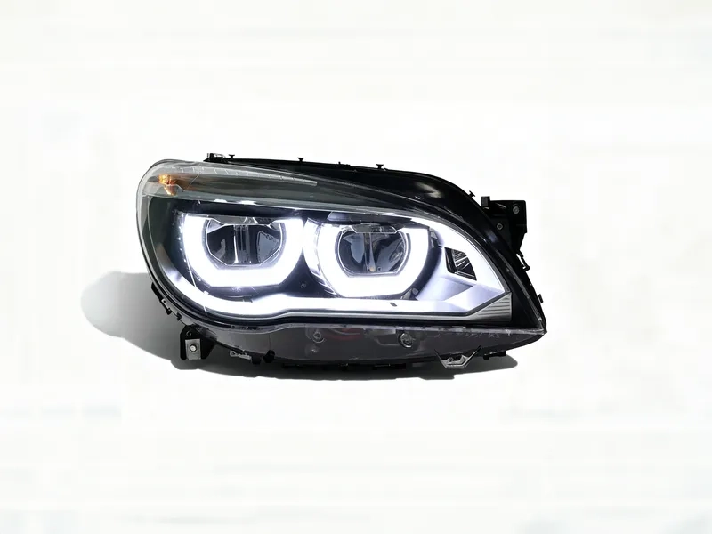 09+ BMW 7 Series LED Headlights F02 Upgrade DRL