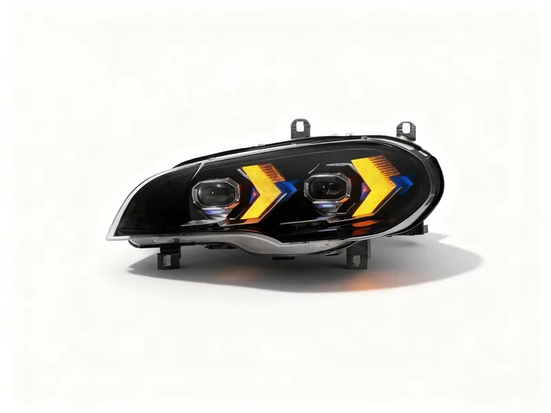 07+ BMW X5 LED Headlights E70 DRL Upgrade