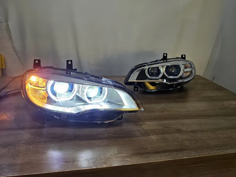08+ BMW X6 LED Headlights E71 Upgrade
