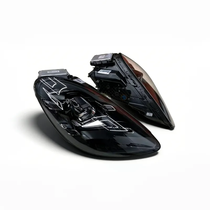 16+ Porsche 718 LED Matrix Headlights Assembly Upgrade