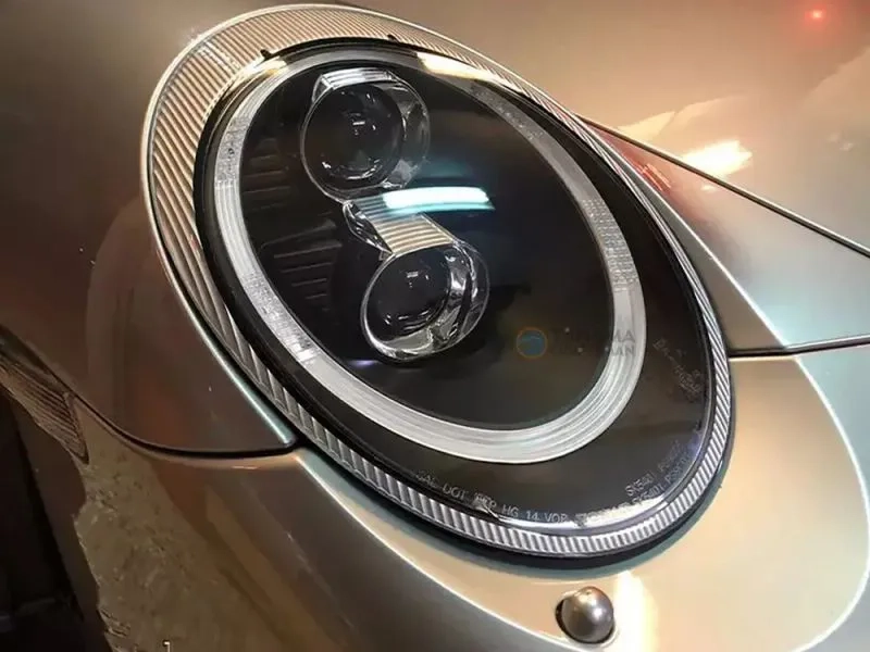 05+ Porsche 911 LED Laser Headlights 997 DRL Assembly