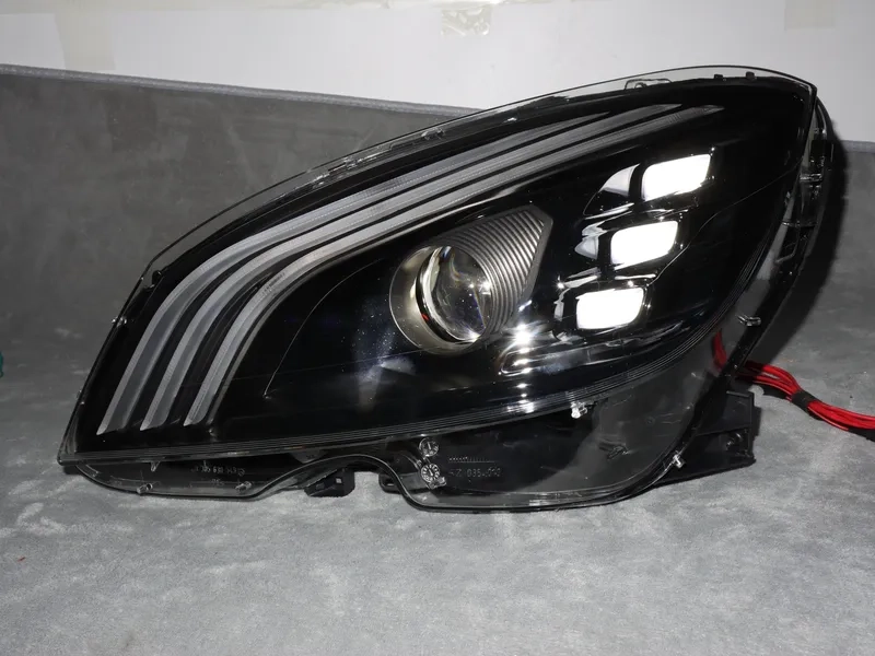 11+ Mercedes W204 Headlights Maybach Style LED