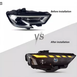 Audi A3 LED Headlight Assembly 2014-2019 Flowing DRL