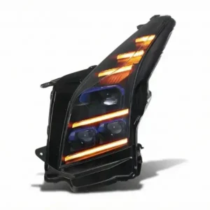 14+ Cadillac ATS LED Headlights Blue DRL Sequential