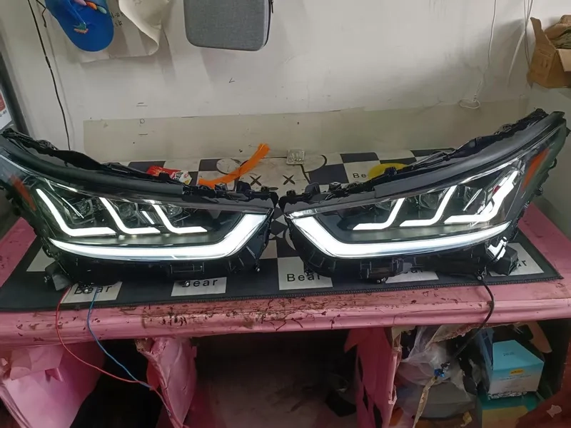 2022 Highlander LED Headlight Assembly DRL Lens