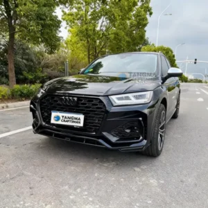 09+ Audi Q5 LED Headlights Matrix DRL Assembly