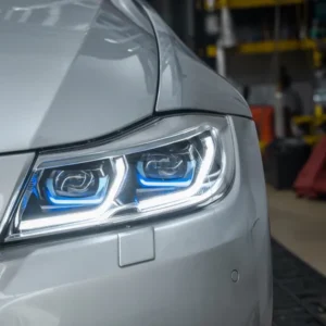 05+ BMW 3 Series E90 LED Headlights Sequential DRL