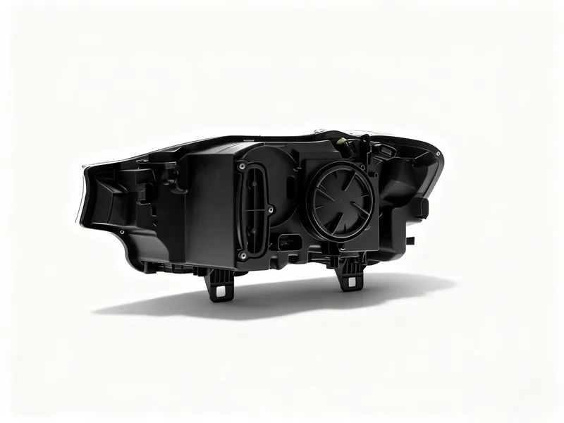 2010+ BMW X3 LED Headlights DRL Blue Bezel