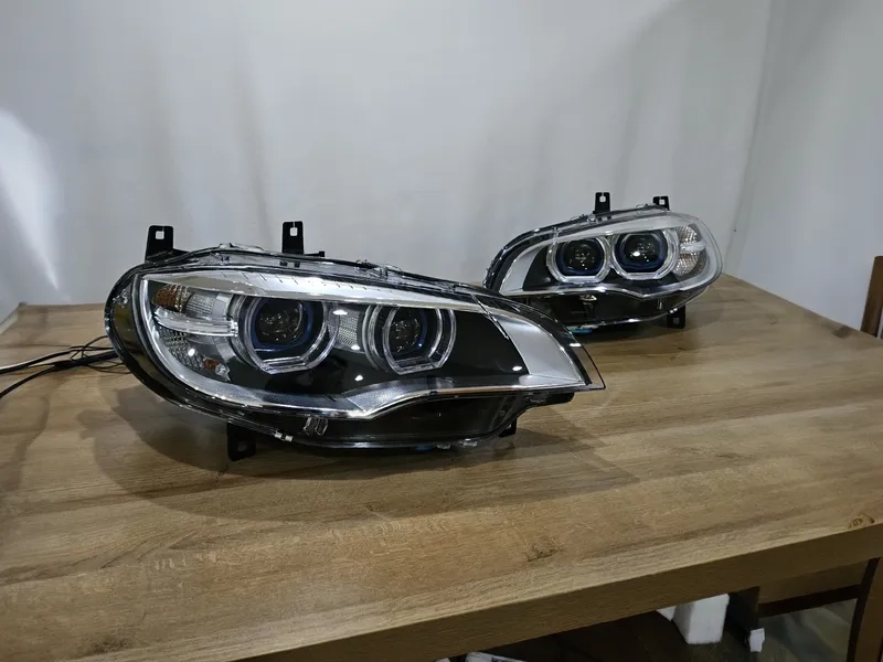 08+ BMW X6 LED Headlights E71 Upgrade