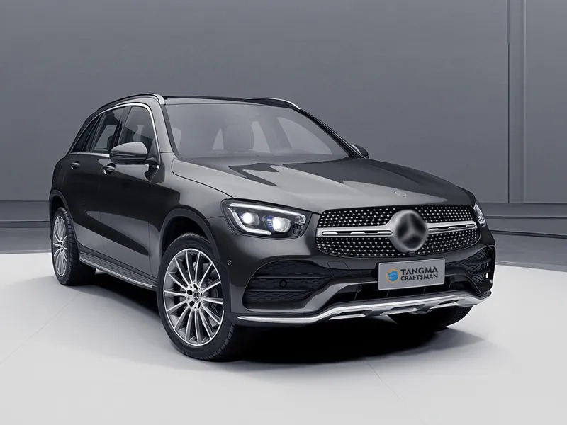 16+ Mercedes GLC LED Headlight X253 Upgrade DRL Installation Result