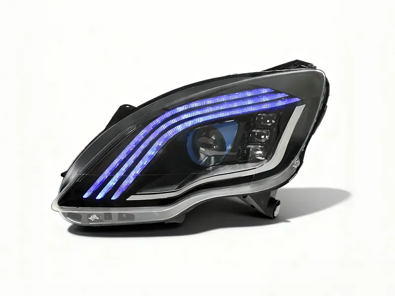 2010+ Mercedes R-Class LED Headlights W251 DRL 2010+ Mercedes R-Class LED Headlights W251 DRL