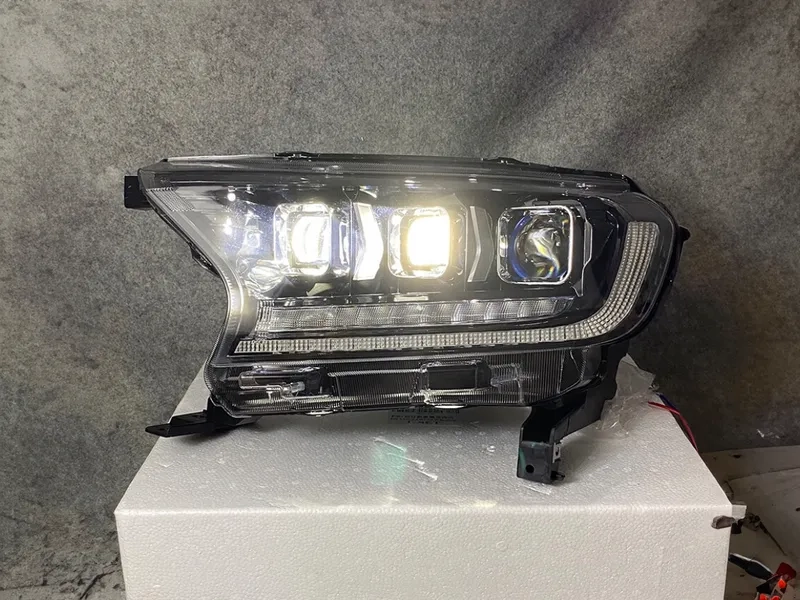 16+ Ford Everest LED Headlights Sequential DRL