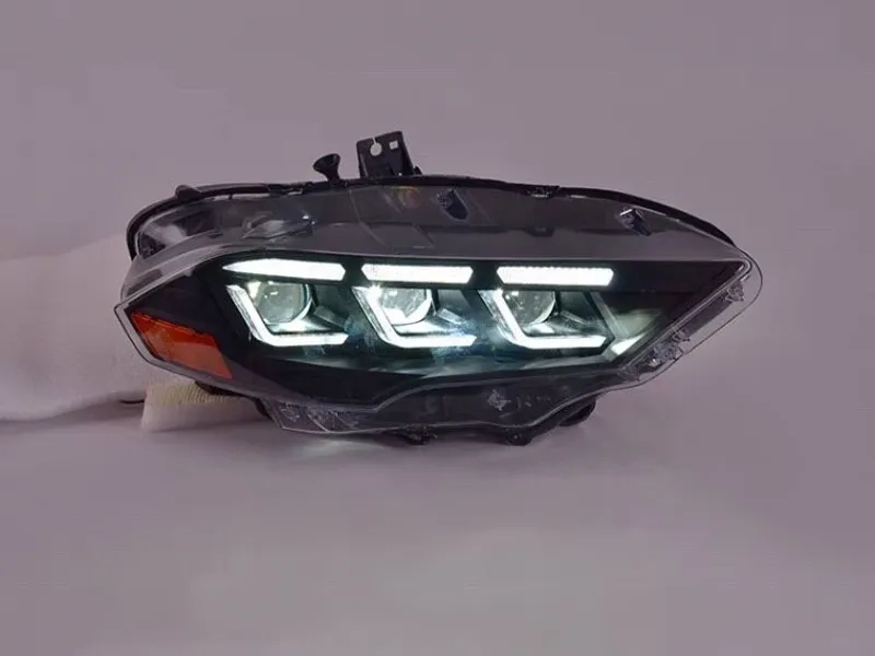 18+ Ford Mustang LED Headlights with DRL Projector