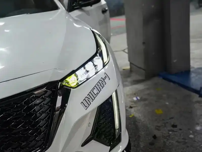 19+ Cadillac CT5 LED Headlights Crystal Lens DRL