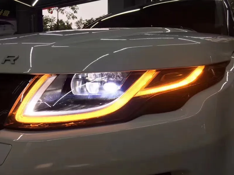 13+ Range Rover Evoque Headlights LED Xenon Upgrade