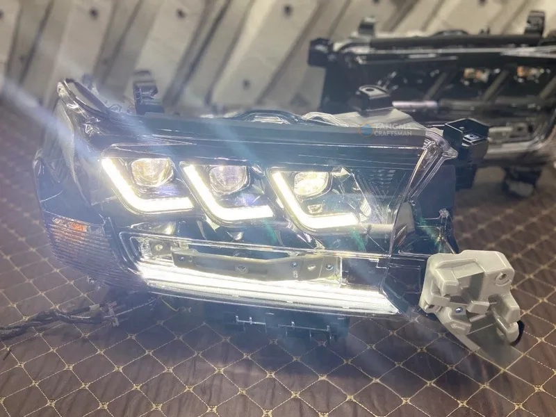 2016+ Land Cruiser Headlights LED DRL LC200