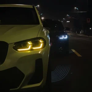 2018+ BMW X3 LED Headlight Assembly Blue DRL G08