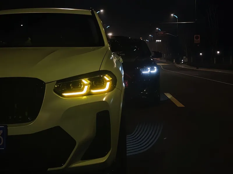 2018+ BMW X3 LED Headlight Assembly Blue DRL G08