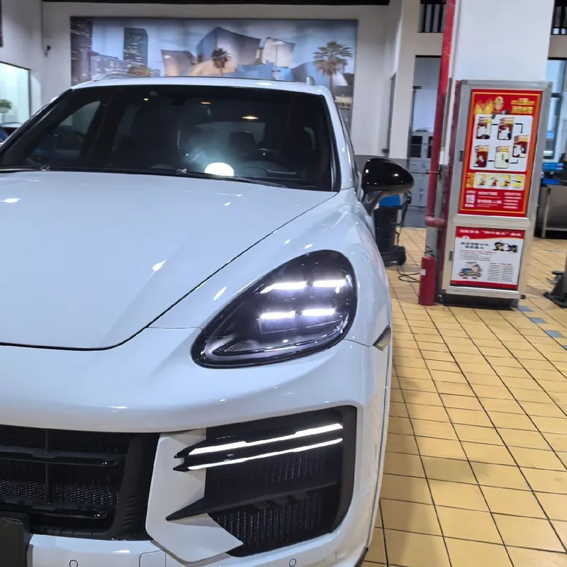 2011+ Cayenne LED Headlights Matrix Style Upgrade