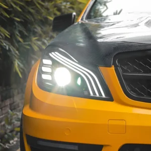 11+ Mercedes W204 Headlights Maybach Style LED