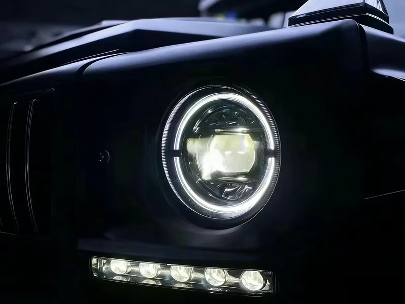 07+ G-Class LED Headlights W463 Upgrade DRL