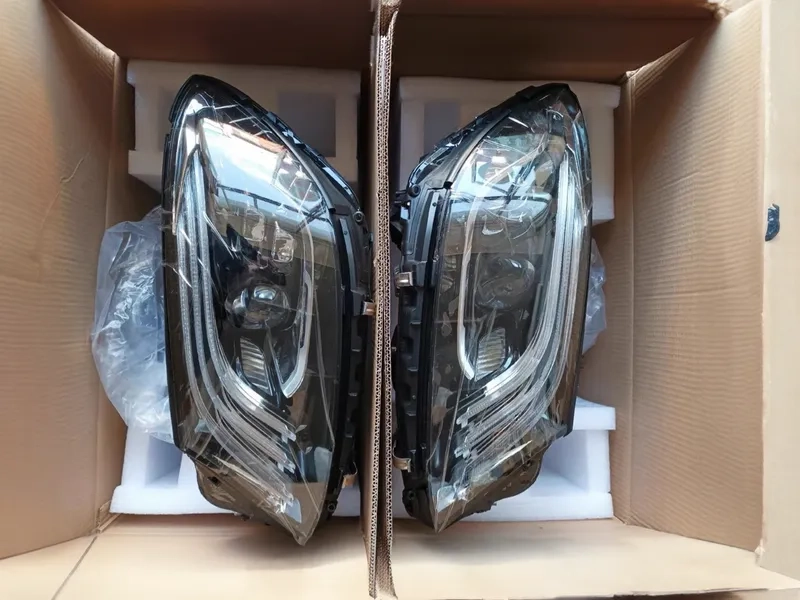 14+ S-Class W222 Headlights Maybach Style LED DRL