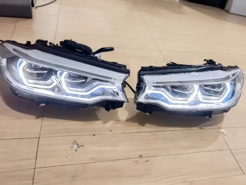 09+ BMW 7 Series LED Headlights F02 Upgrade DRL