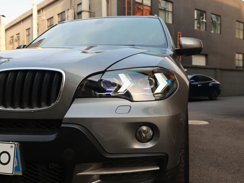 07+ BMW X5 LED Headlights E70 DRL Upgrade