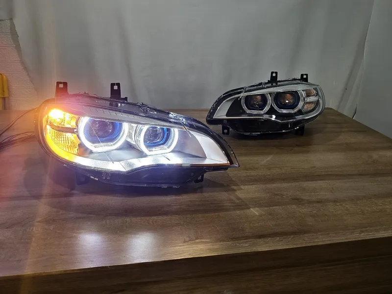 08+ BMW X6 LED Headlights E71 Upgrade