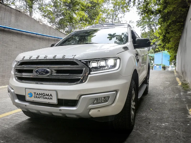 16+ Ford Everest LED Headlights Sequential DRL