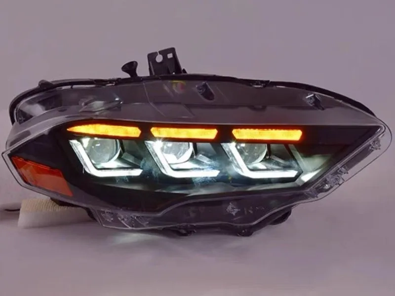 18+ Ford Mustang LED Headlights with DRL Projector