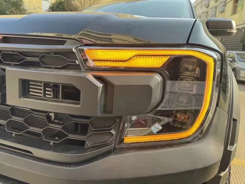 22+ Ford Ranger LED Headlights DRL Sequential Lens