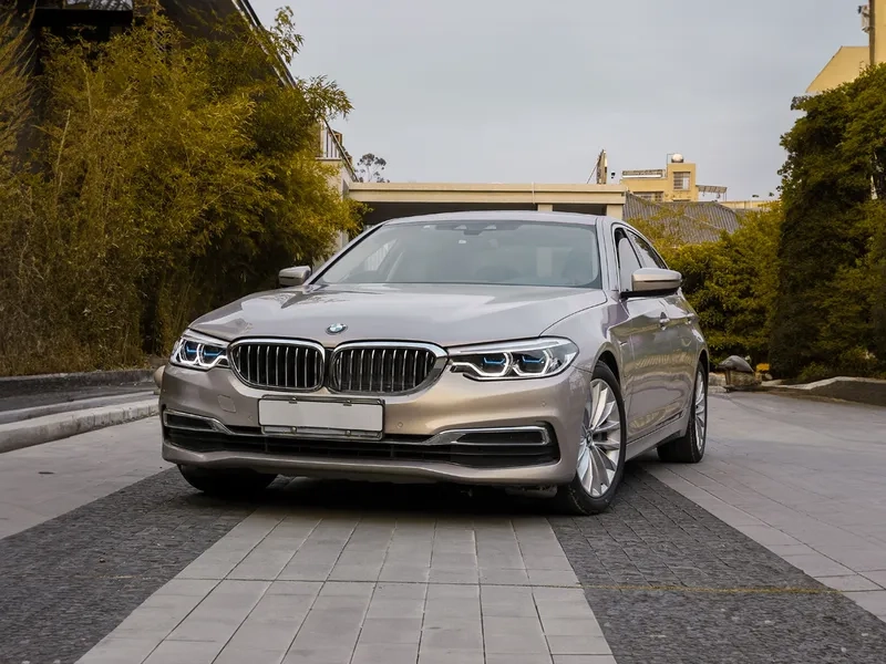 18+ BMW G30 LED Headlights Blue DRL Icon Upgrade