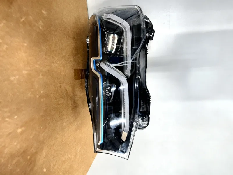 2010+ BMW X3 LED Headlights DRL Blue Bezel