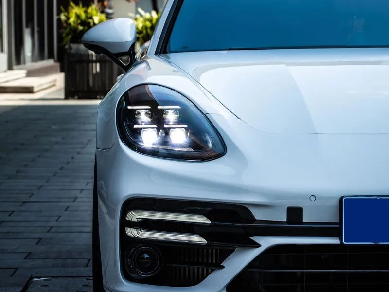 2018+ Panamera LED Headlights Matrix Projector