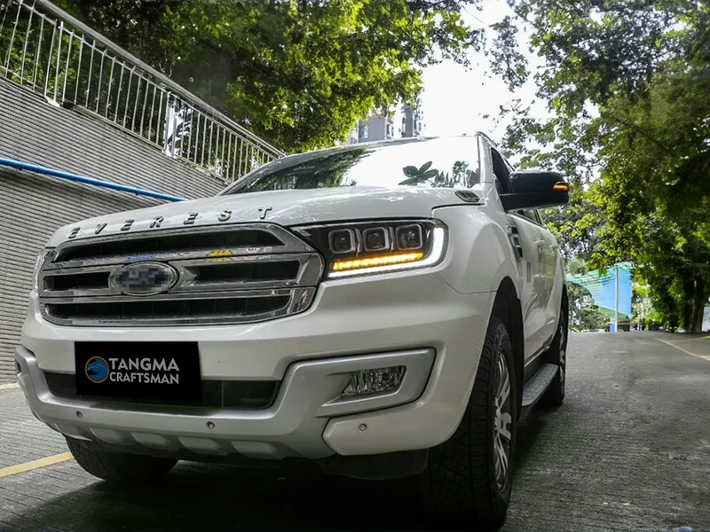 16+ Ford Everest LED Headlights Sequential DRL