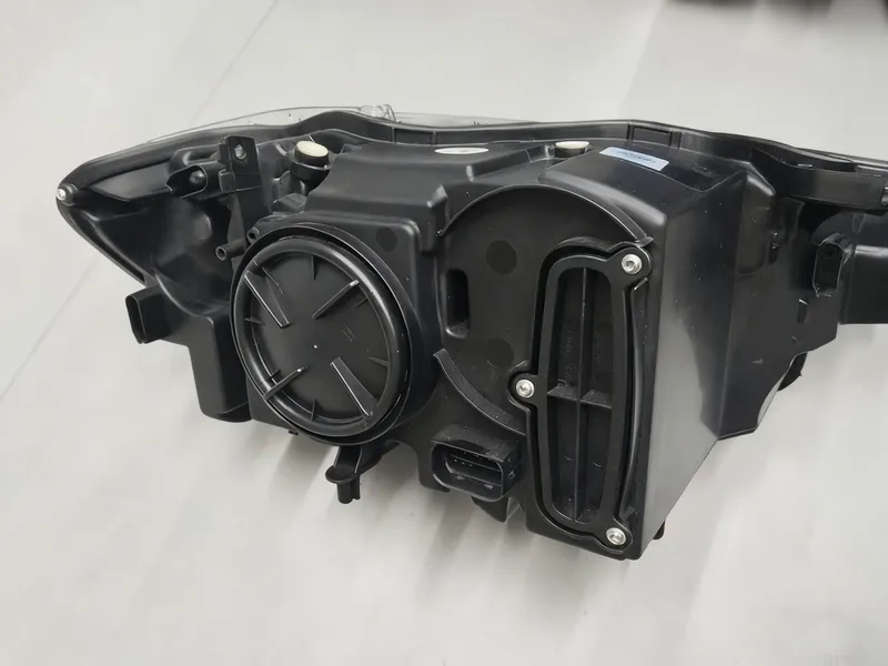 2010+ BMW X3 LED Headlights DRL Blue Bezel