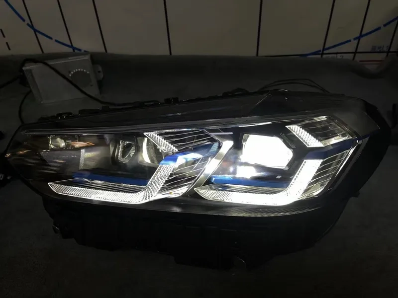 2018+ BMW X3 LED Headlight Assembly Blue DRL G08