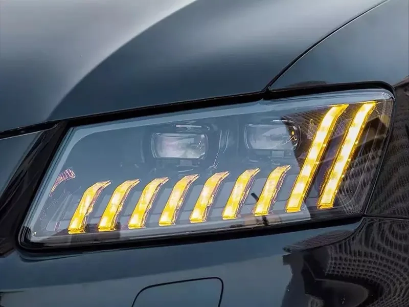 2013+ Audi Q3 LED Headlights Sequential Signal
